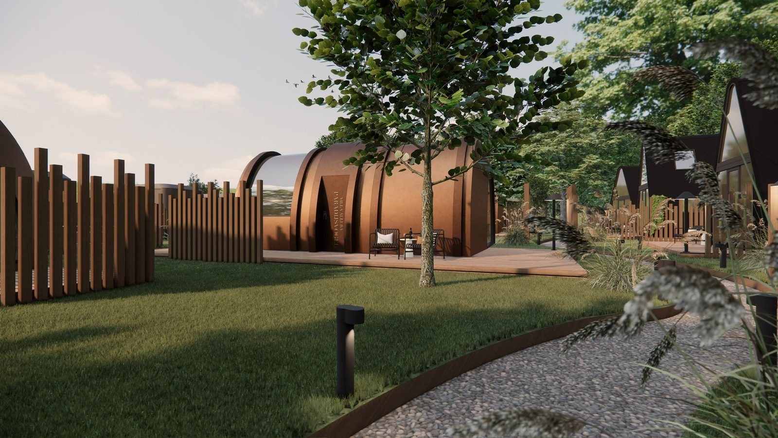 Luban Cabin M50 boogvormige units